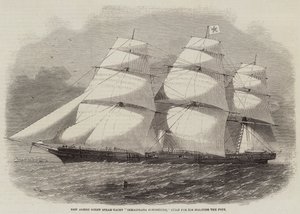New Armed Screw Steam-Yacht Immacolata Concezione, built for His Holiness the Pope